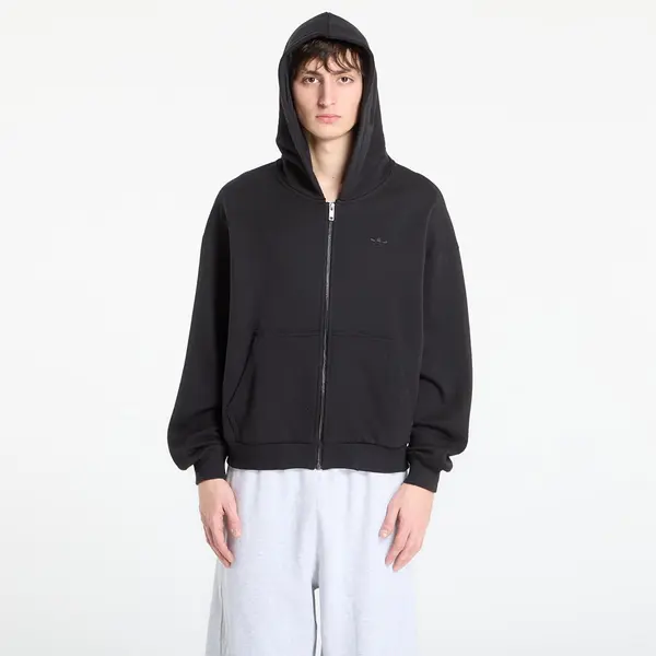 adidas Originals Mikina adidas Premium Essentials Full-Zip Hoodie Black XL