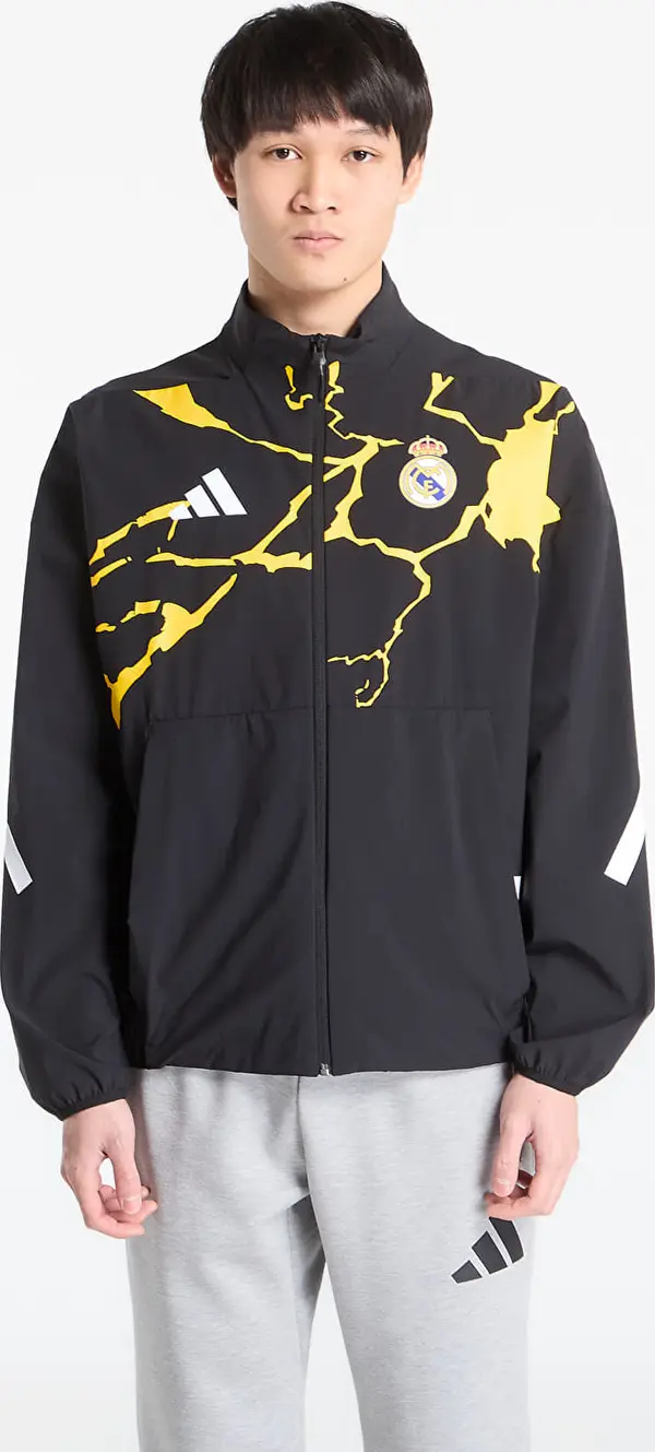 adidas Originals Mikina adidas Real Madrid Avengers Z.N.E. Anthem Jacket Black L