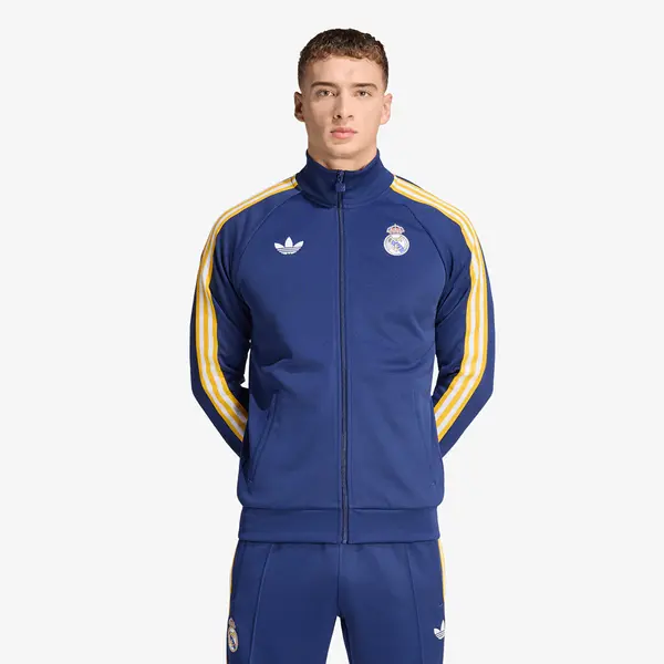 adidas Originals Mikina adidas Real Madrid Originals Track Top Dark Blue XL