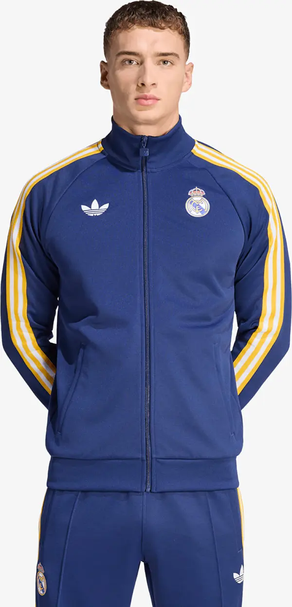 adidas Originals Mikina adidas Real Madrid Originals Track Top Dark Blue XXL