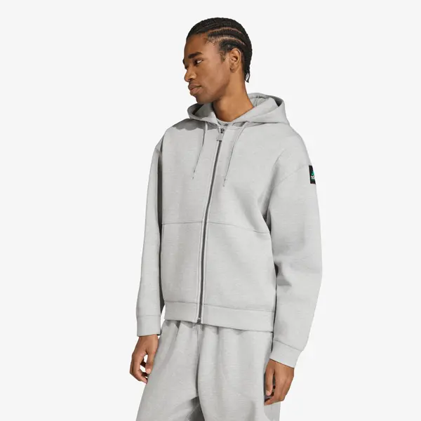 adidas Originals Mikina adidas Spacer Full Zip Hoodie Medium Grey Heather L