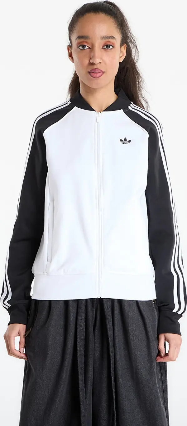 adidas Originals Mikina adidas Sst Classic Track Top White/ Black M