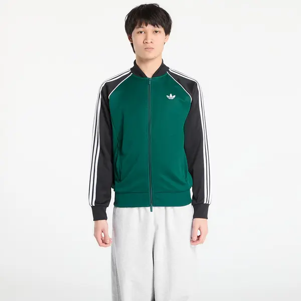 adidas Originals Mikina adidas Sst Track Top Collegiate Green XXL