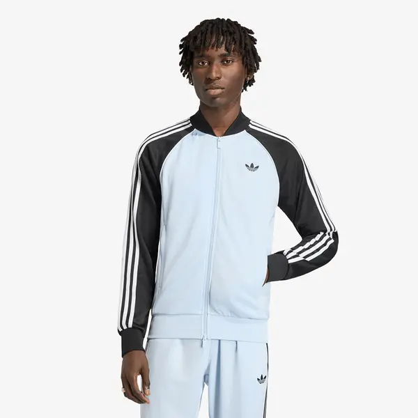 adidas Originals Mikina adidas Sst Track Top Crystal Sky L
