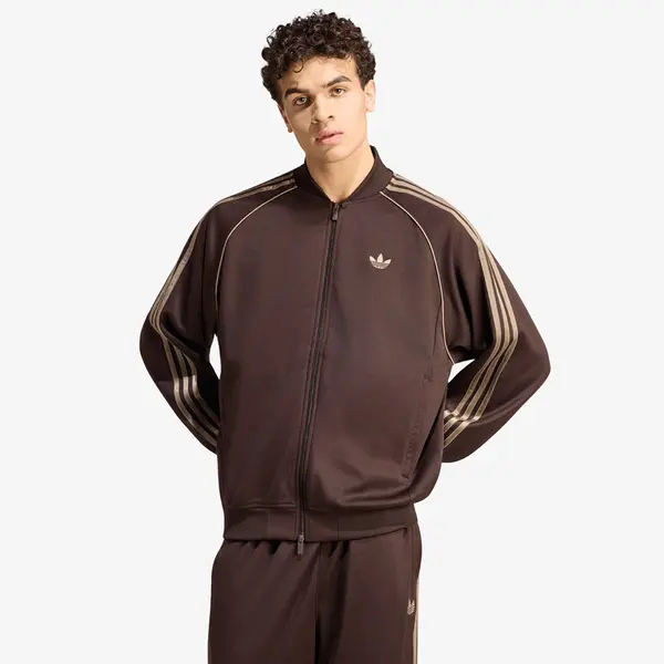 adidas Originals Mikina adidas Sst Tt Aurora Coffee XL