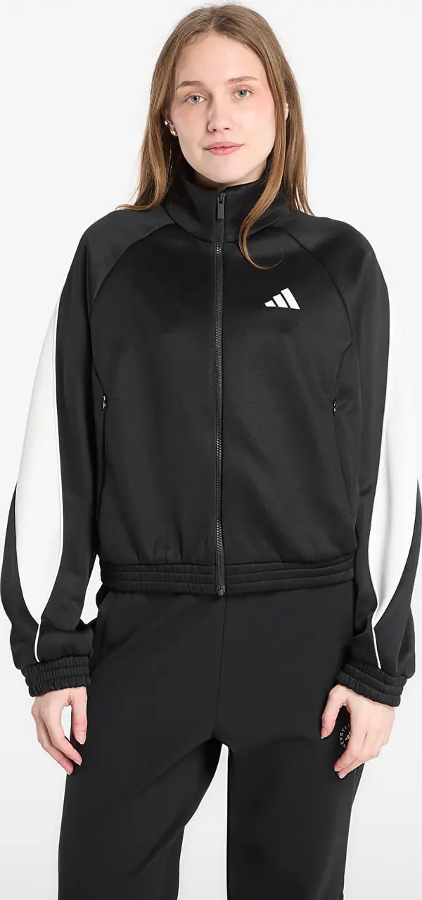 adidas Performance Mikina adidas Stadium Tracktop Black/ Off White M
