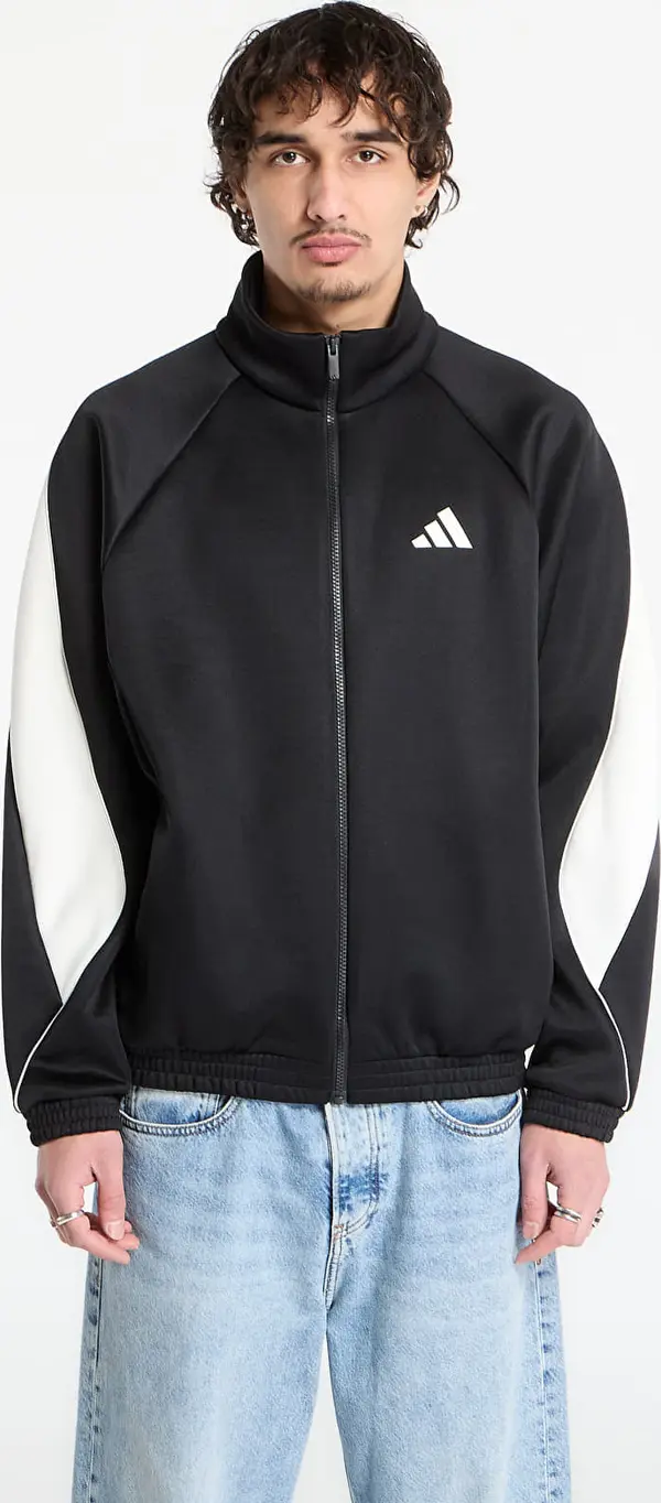 adidas Performance Mikina adidas Stadium Tracktop Black/ Off White M