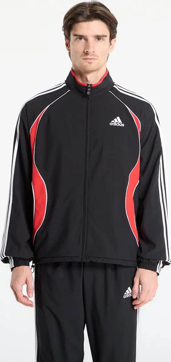adidas Originals Mikina adidas Teamgeist Adicolor Track Top Black/ Better Scarlet M