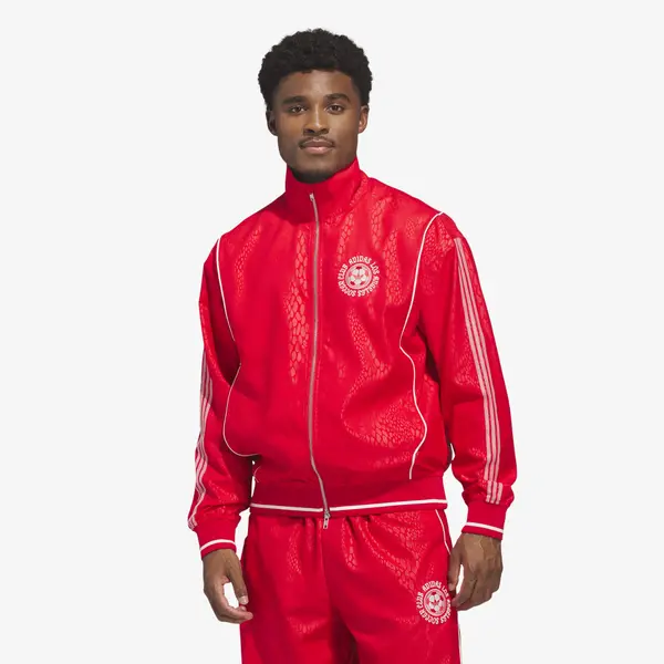 adidas Originals Mikina adidas Track Jacket Ny Pure Ruby XL