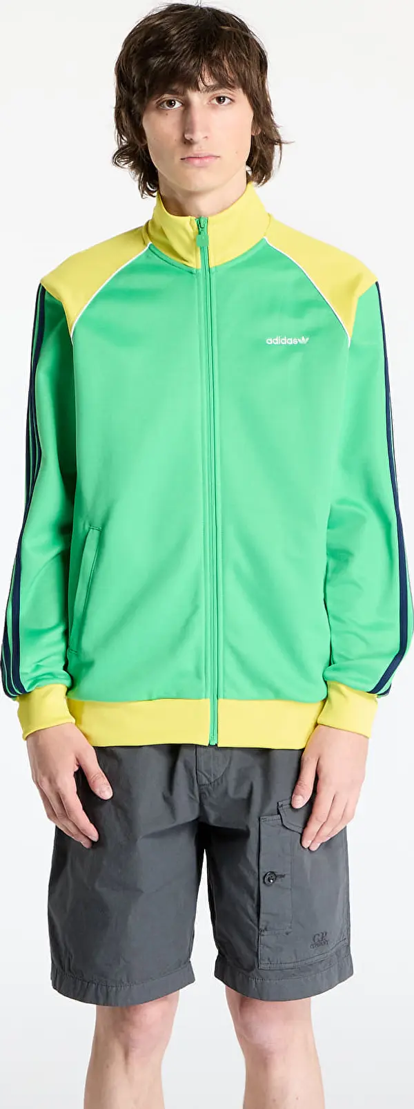 adidas Originals Mikina adidas Track Top Energy Green M