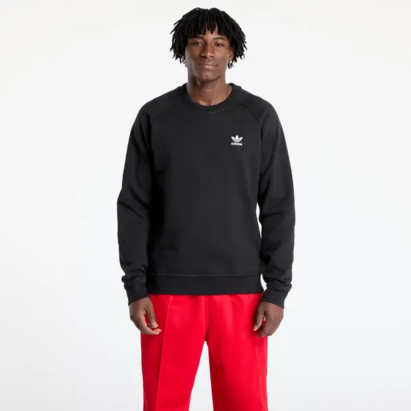 adidas Originals Mikina adidas Trefoil Essentials Crew Sweatshirt Black L