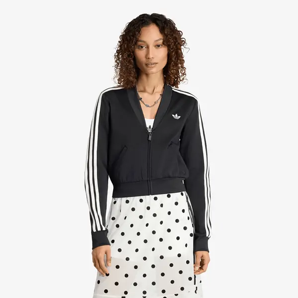 adidas Originals Mikina adidas V-Neck Superstar Track Top Black S