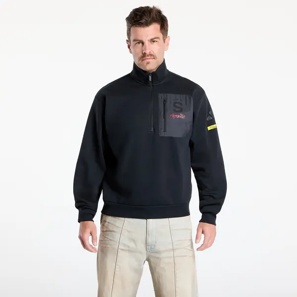 adidas Performance Mikina adidas x Footshop x Sparta 1/4 Zip UNISEX Black XXL