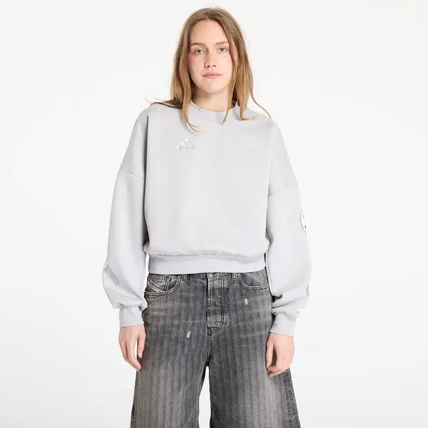 adidas Performance Mikina adidas x Mercedes AMG Silver Sweatshirt Grey Two L