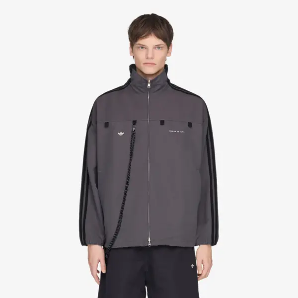 adidas Originals Mikina adidas x Song For The Mute 007 Track Top UNISEX Grey Six M
