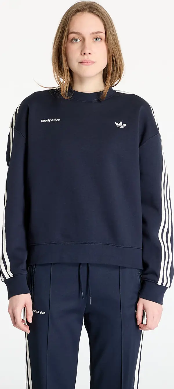 adidas Originals Mikina adidas X Sporty & Rich Sweatshirt Night Navy S