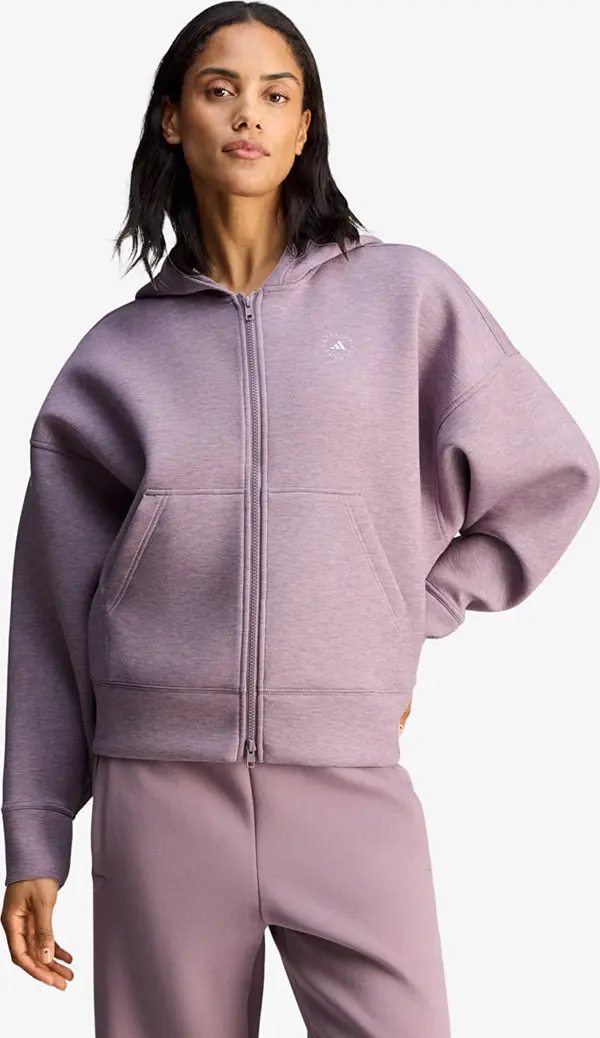adidas Performance Mikina adidas x Stella Mccartney Scuba Hoodie Legacy Purple XS