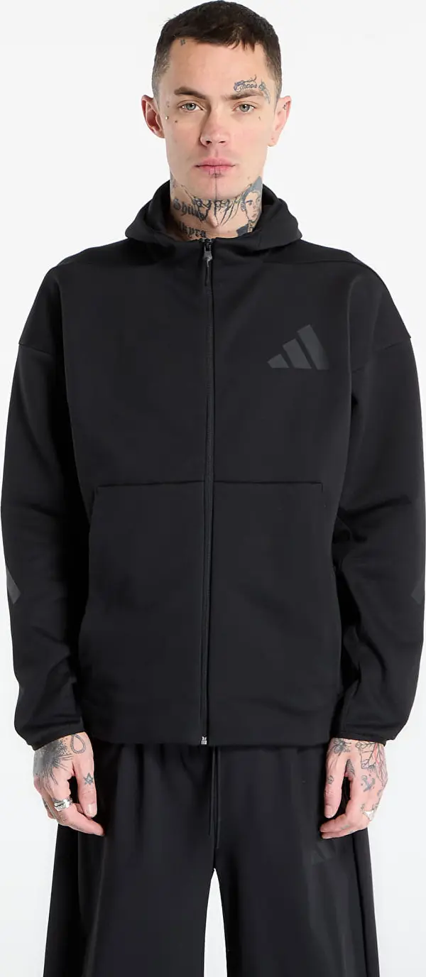 adidas Performance Mikina adidas Z.N.E. Full-Zip Hooded Track Jacket Black S