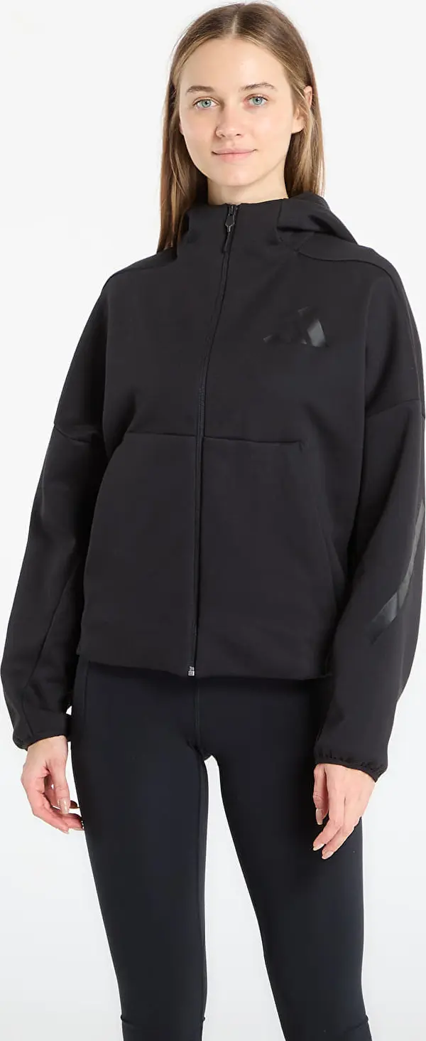 adidas Performance Mikina adidas Z.N.E. Full-Zip Hoodie Black XS