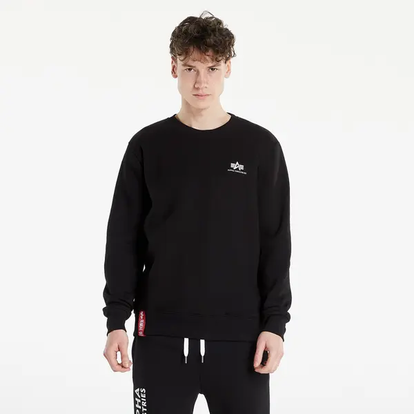 Alpha Industries Mikina Alpha Industries Basic Sweater Small Logo Black L