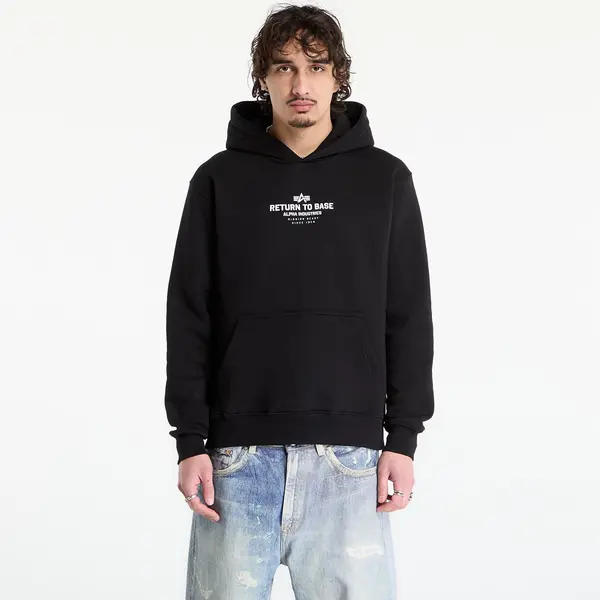 Alpha Industries Mikina Alpha Industries Return To Base Hoodie Black M