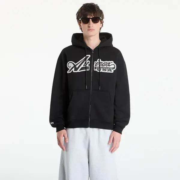 Avirex Mikina Avirex Script Hoodie Black S