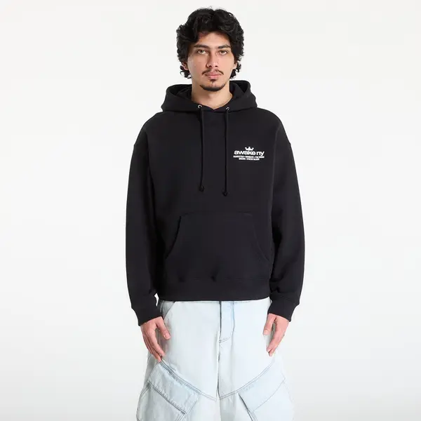 Awake NY Mikina Awake NY Good Everywhere Pullover Hoodie Black S