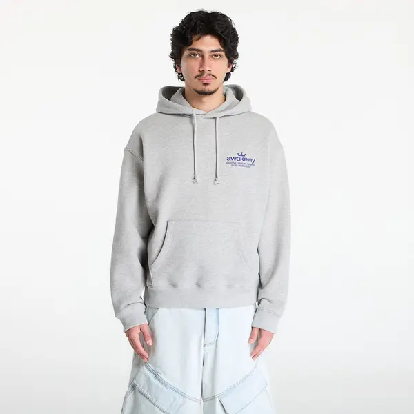 Awake NY Mikina Awake NY Good Everywhere Pullover Hoodie Heather Gray M