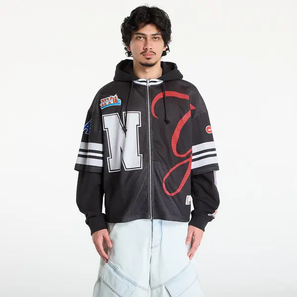 Awake NY Mikina Awake NY Headcrack Champs Jersey Zip Hoodie Black S