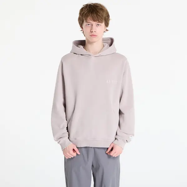 BANDIT Mikina BANDIT Cotton Fleece Embroidered Hoodie Ash L