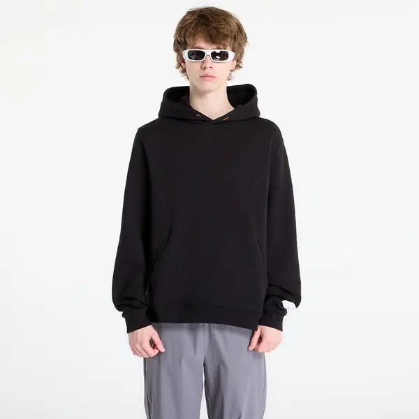 BANDIT Mikina BANDIT Cotton Fleece Embroidered Hoodie Black XL