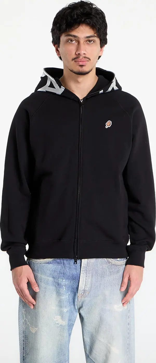 Billionaire Boys Club Icecream Mikina Billionaire Boys Club Icecream Smiley Zip Through Hood Black XXL