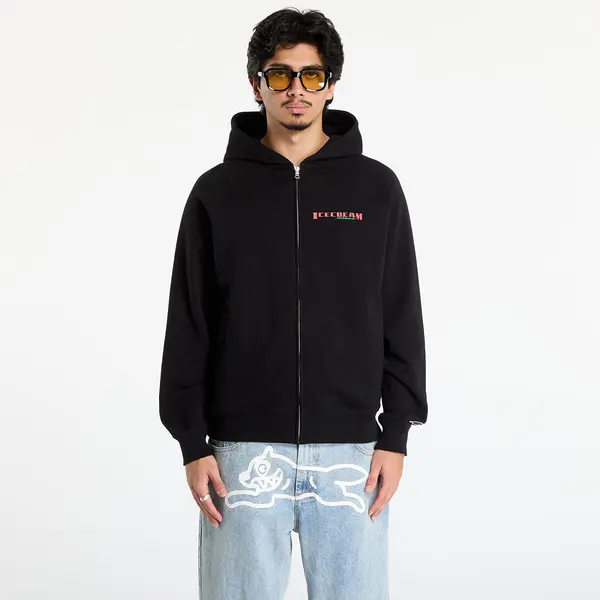 Billionaire Boys Club Icecream Mikina Billionaire Boys Club Icecream Waitress Zip Through Hood Black XL