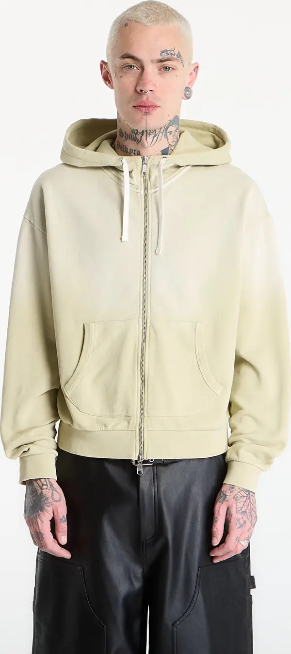 Brain Dead Mikina Brain Dead Padded Elbow Zip-Up Hoodie Sd XXL