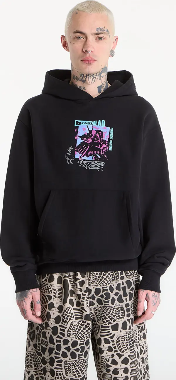 Brain Dead Mikina Brain Dead Permanent Universe Hoodie Black L