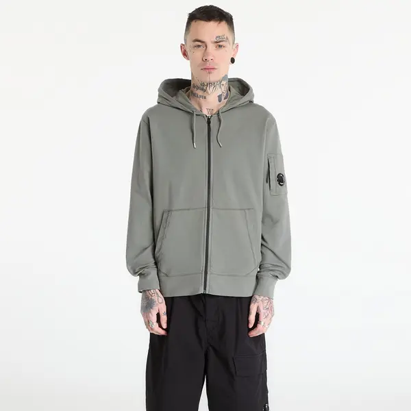 C.P. Company Mikina C.P. Company Hooded Open Gunmetal Grey L
