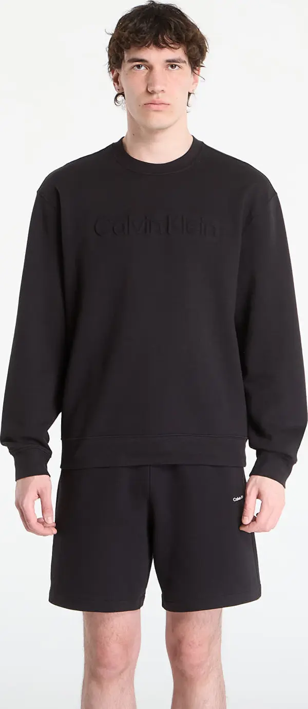Calvin Klein Mikina Calvin Klein Eu Sportswear Graphic Crewneck Black M