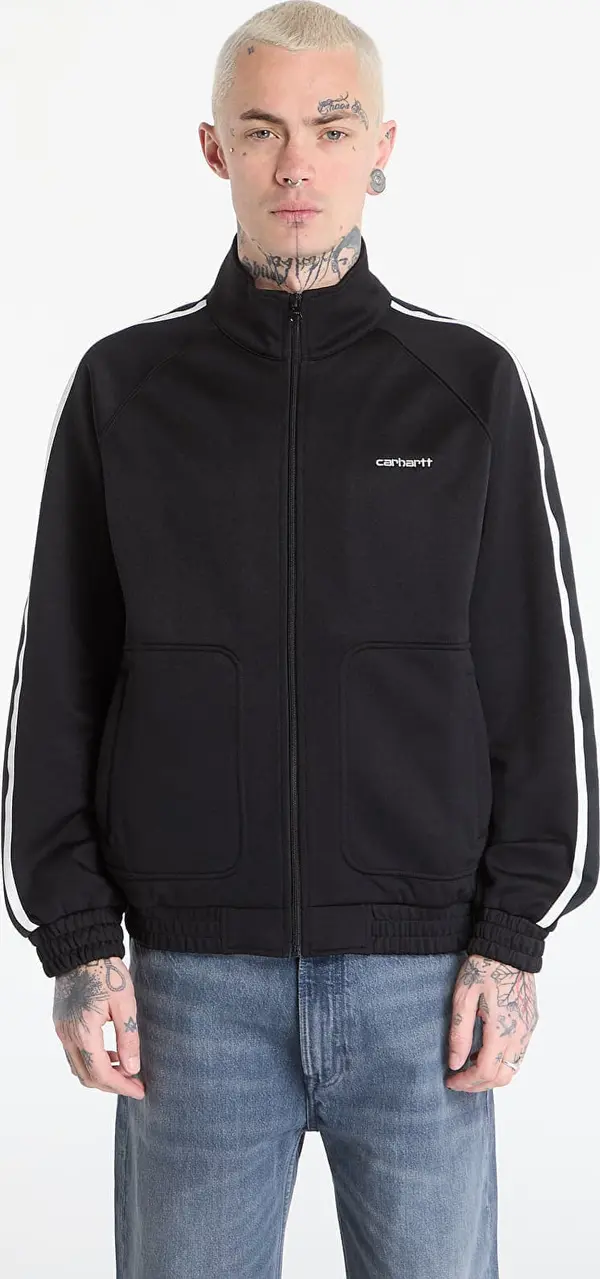 Carhartt WIP Mikina Carhartt WIP Bolar Sweat Jacket UNISEX Black/ Wax L