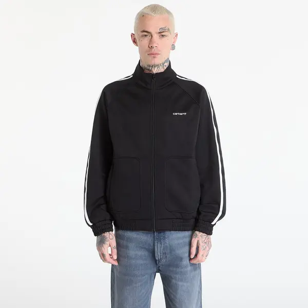 Carhartt WIP Mikina Carhartt WIP Bolar Sweat Jacket UNISEX Black/ Wax S