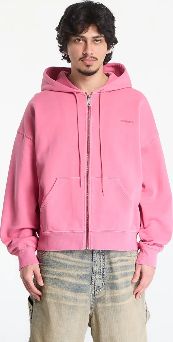 Carhartt WIP Mikina Carhartt WIP Hooded Benton Sweat Jacket UNISEX Primrose L