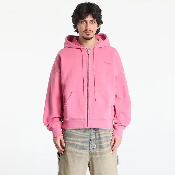 Carhartt WIP Mikina Carhartt WIP Hooded Benton Sweat Jacket UNISEX Primrose XS