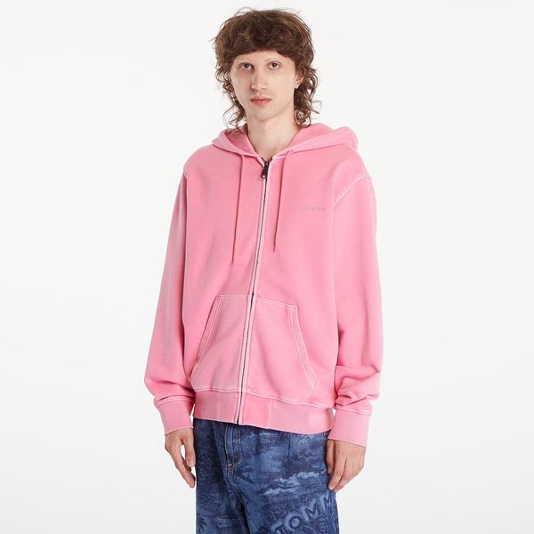 Carhartt WIP Mikina Carhartt WIP Hooded Duster Script Jacket UNISEX Charm Pink Garment Dyed M