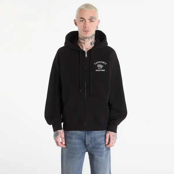 Carhartt WIP Mikina Carhartt WIP Hooded Eightynine Sweat Jacket UNISEX Black S