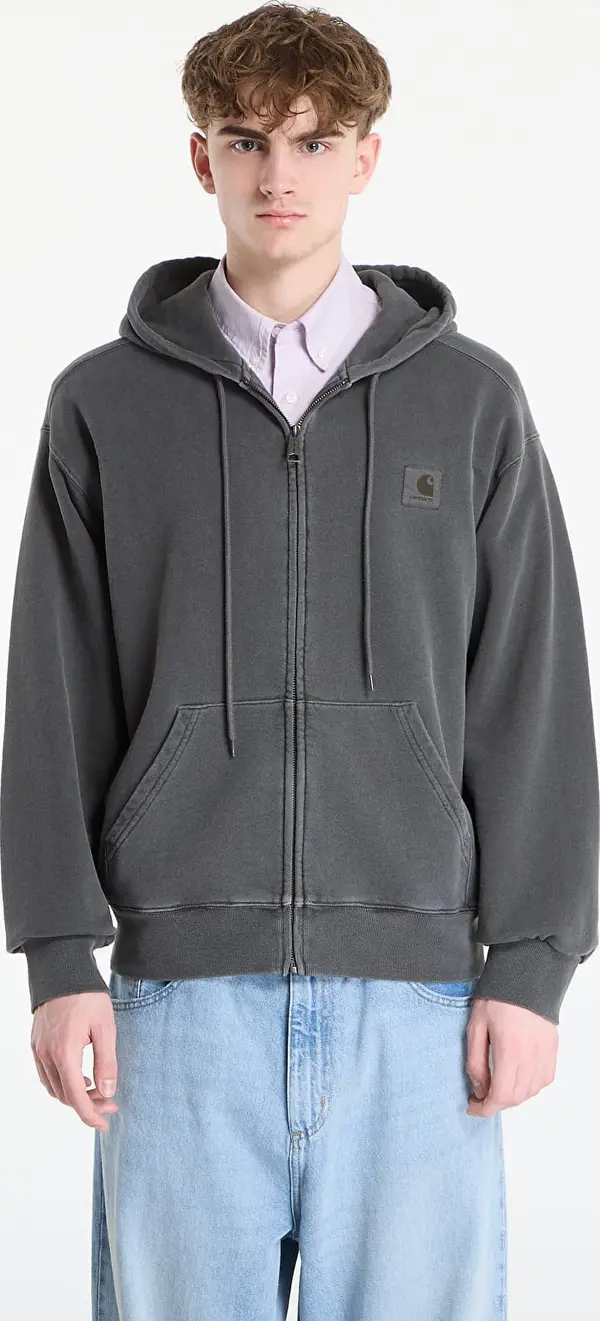 Carhartt WIP Mikina Carhartt WIP Hooded Nelson Jacket UNISEX Black XS