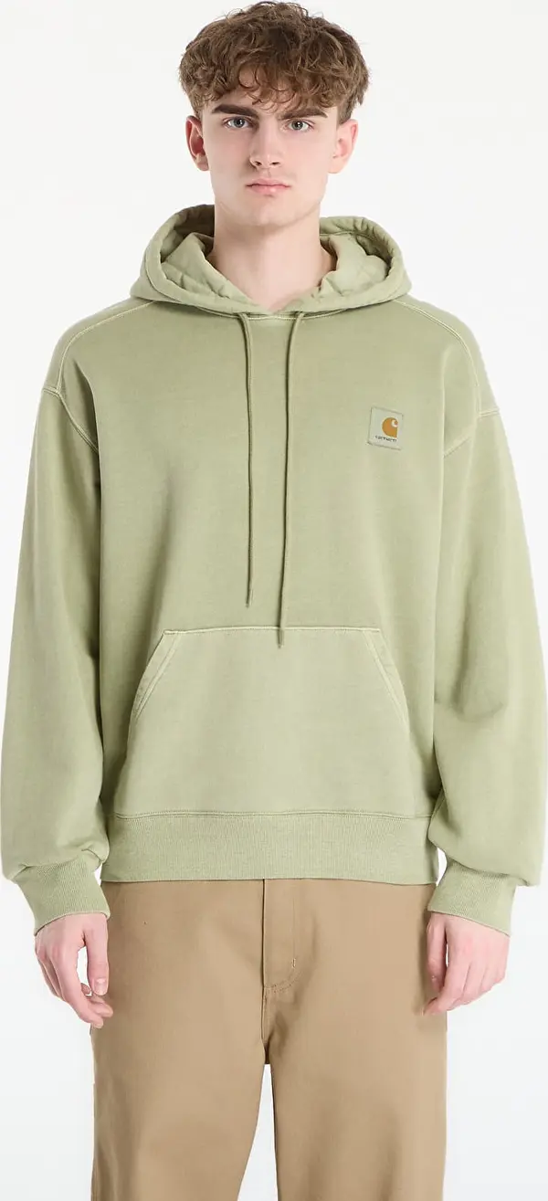 Carhartt WIP Mikina Carhartt WIP Hooded Nelson Sweat UNISEX Gentle Green XL