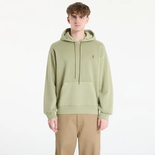 Carhartt WIP Mikina Carhartt WIP Hooded Nelson Sweat UNISEX Gentle Green XS