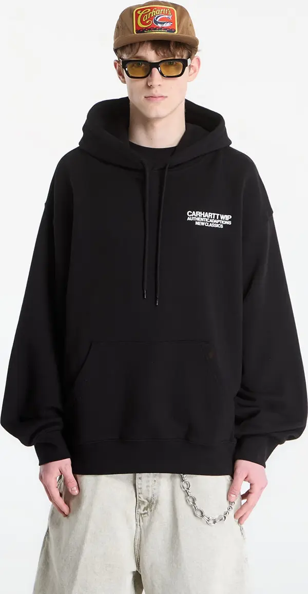 Carhartt WIP Mikina Carhartt WIP Hooded Sean Hamilton Sweat UNISEX Black M