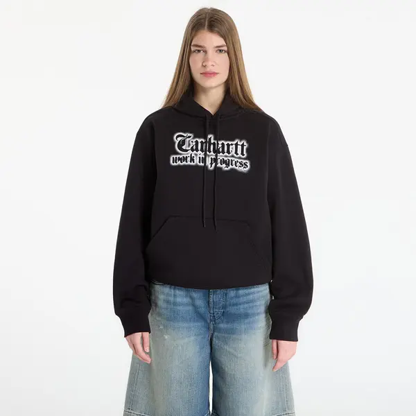 Carhartt WIP Mikina Carhartt WIP Hooded World Tour Sweat UNISEX Black XS
