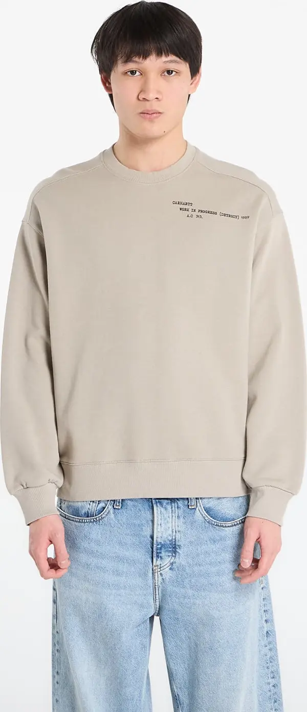 Carhartt WIP Mikina Carhartt WIP Punched Sweat UNISEX Puddle XS