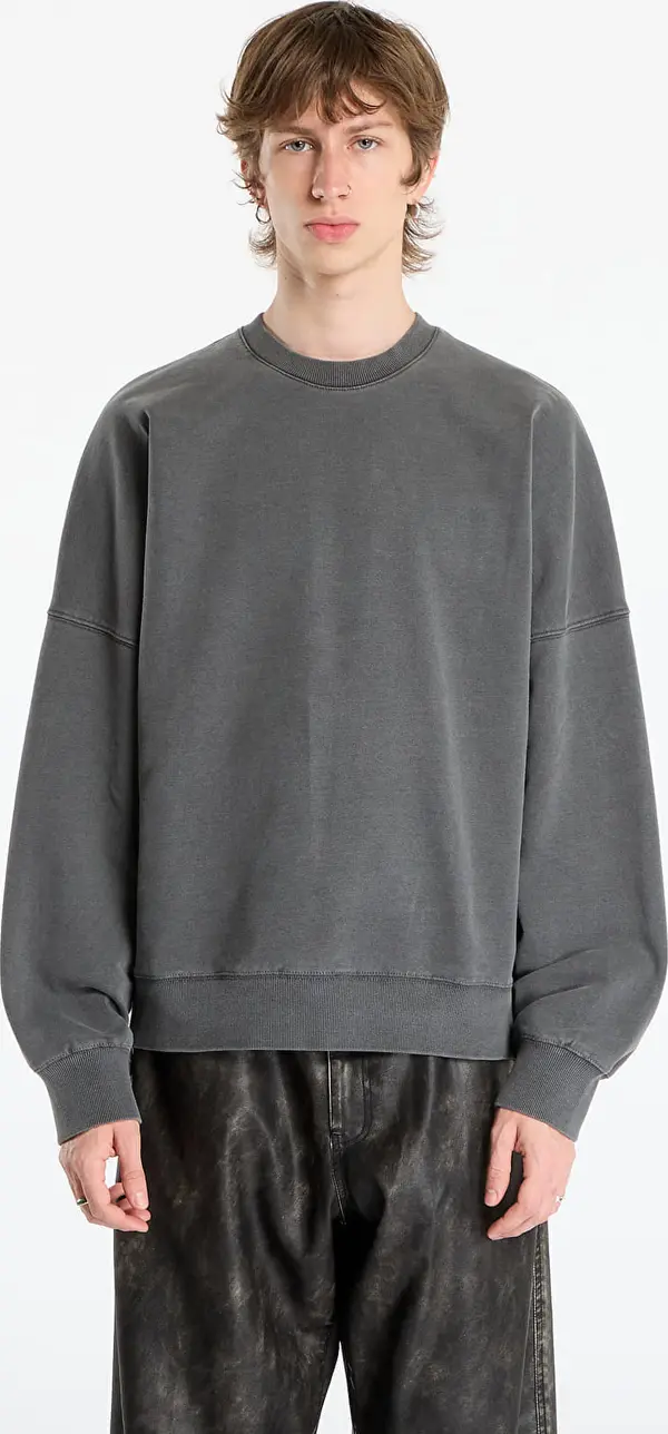 Carhartt WIP Mikina Carhartt WIP RGGD Sweat UNISEX Black Garment Dyed L